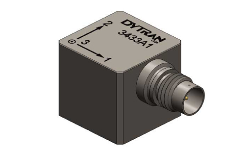 Dytran 3433A1 低偏置三軸加速度計傳感器 壓電加速度傳感器的特點有哪些,如何選型?(圖1)